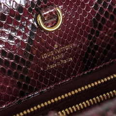 Louis Vuitton Python Top Handle