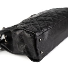 Chanel Caviar Crave Leather Tote Black