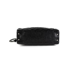 Chanel Caviar Crave Leather Tote Black