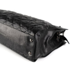Chanel Caviar Crave Leather Tote Black