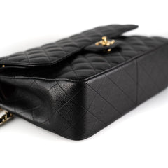 Chanel Classic Jumbo Caviar Double Flap Bag