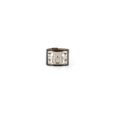 Hermes Shiny Alligator Collier de Chien Bracelet