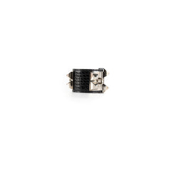 Hermes Shiny Alligator Collier de Chien Bracelet