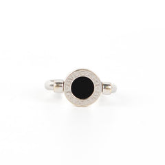 Bvlgari Ring 18K White Gold 53