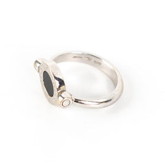 Bvlgari Ring 18K White Gold 53