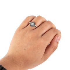 Bvlgari Ring 18K White Gold 53