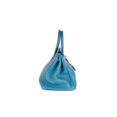 Hermes Birkin 35 Blue Jean - [H] Square