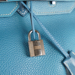 Hermes Birkin 35 Blue Jean - [H] Square