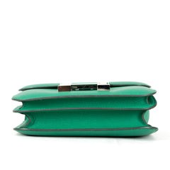 Hermes Constance 18 Evercolor Green - C stamp