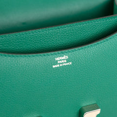 Hermes Constance 18 Evercolor Green - C stamp