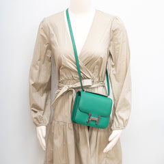 Hermes Constance 18 Evercolor Green - C stamp