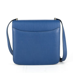 Hermes 2002 Veau Evercolor Bleau - IU Stamp