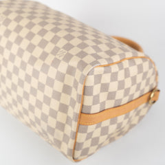 Louis Vuitton Speedy 30 Damier Azure