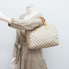 Louis Vuitton Speedy 30 Damier Azure