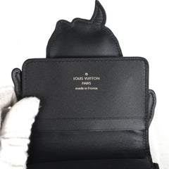 Louis Vuitton Epi Dog Card Holder Black