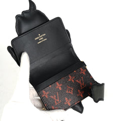 Louis Vuitton Epi Dog Card Holder Black