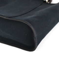 Hermes Canvas Bag Black - M Stamp