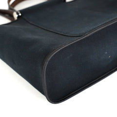 Hermes Canvas Bag Black - M Stamp