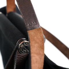 Hermes Canvas Bag Black - M Stamp