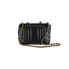 Chanel CC Vertical Jumbo Flap Caviar Black