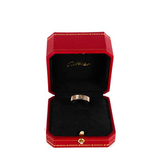 Cartier Love Ring White Gold 56