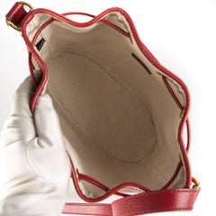 Gucci x Doraemon Bucket Bag Red