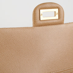 Chanel 2.55 Reissue 227 Caviar Beige with Olive Undertone