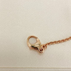 Bvlgari B.Zero1 Mini Pink Gold White Ceramic Bracelet