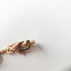 Bvlgari diva mother of pearl rose gold necklace