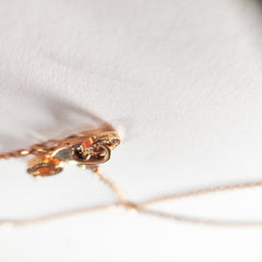 Bvlgari diva mother of pearl rose gold necklace
