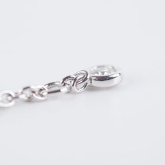 Hermes finess white gold bracelet SH