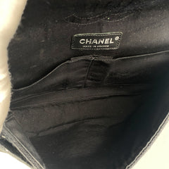 Chanel Quilted Sequins Tweed Flap Bag