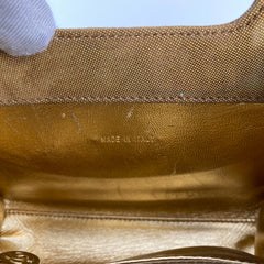 Chanel Vintage Metallic Top Handle