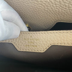 Louis Vuitton Capucines MM Bag Galet