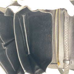Celine Box Python Bag Black