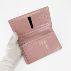 Chanel Camelia Wallet Black