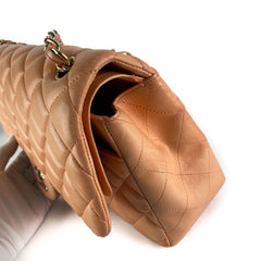 Chanel Vintage Jumbo Classic Double Flap Bag Pink