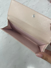 Dior Pink Leather Wallet