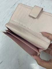 Dior Pink Leather Wallet