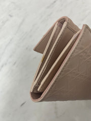Dior Pink Leather Wallet