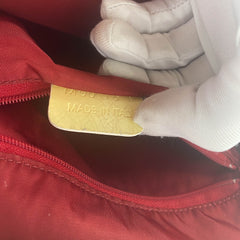 Dior Trotter Large Crossbody Burgundy