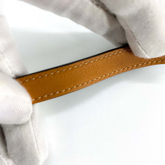 Hermes Rivale Double Tour Bracelet Navy Size XS