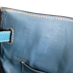 Hermes Birkin 35 Blue Jean - [H] Square