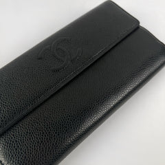 Chanel Timeless Continental Purse Black