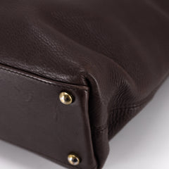 Chanel Vintage Shoulder Bag Brown