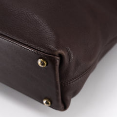 Chanel Vintage Shoulder Bag Brown