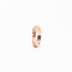 BVLGARI BVLGARI RING 18k Rose Gold Diamond size 51