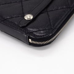 Chanel Top Handle iPad Case Black