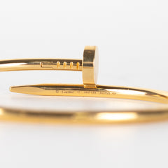 Cartier JUC Yellow Gold Size 17 (2019)