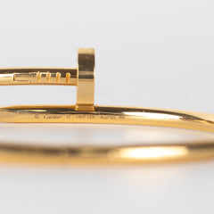 Cartier JUC Yellow Gold Size 17 (2019)